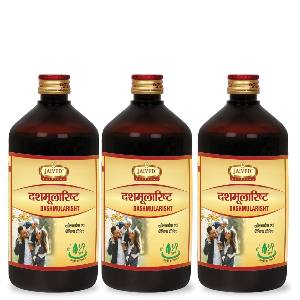 Jaived Ayurveda Dashmularist - 650 ml (Pack of 3)