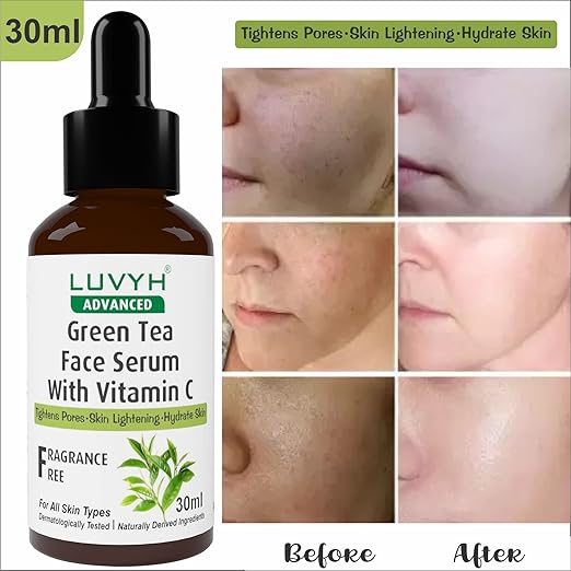 Luvyh Green Tea Face serum with Vitamin C - 30 ml