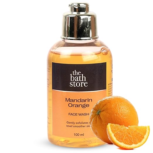 The Bath Store Mandarin Orange Face Wash for Women & Men - 100 ml