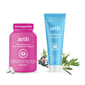 Arth Menopause Wellness & Intimate Care Combo for Women | Perimenopause Support Tablets for Hormonal Balance & hot flashes + Intimate Cream to Reduce Dryness, Itching & Maintain pH Balance