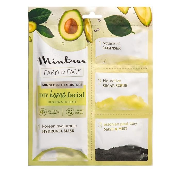 Mintree Organic Avacado at Home Facial Kit