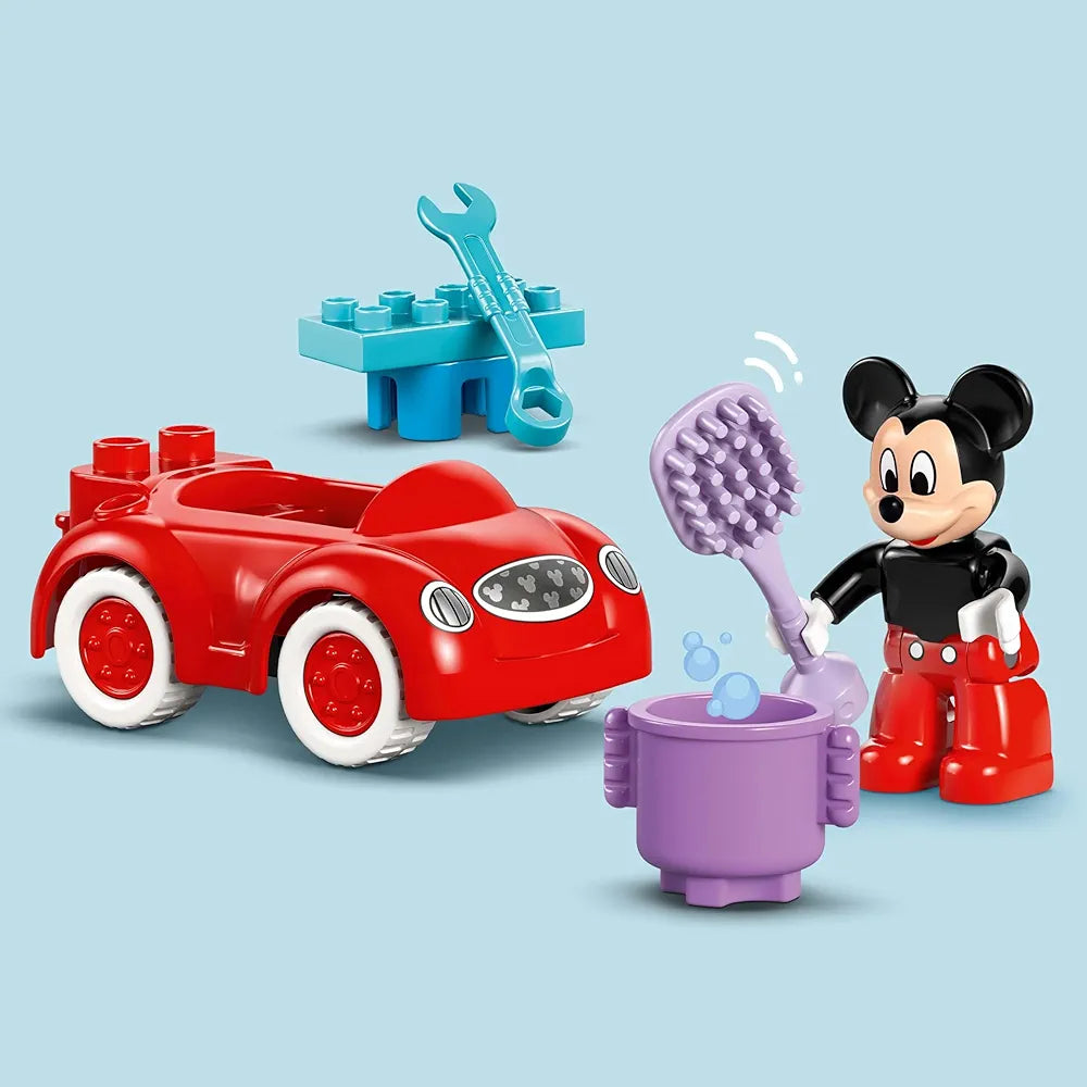Lego Duplo Disney Mickey Mouse Clubhouse & Car Building Kit 10454 Building Blocks Toys for 2+ Gift for Boys and Girls