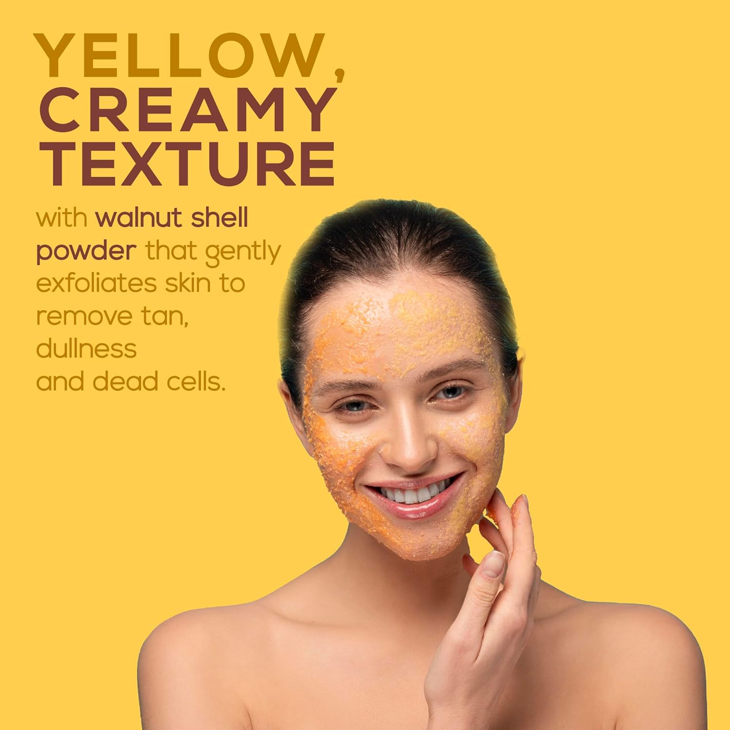 Joy Ubtan Tan Removal Face Wash 100ml | Detans, Removes Dirt & Blemishes for a Natural Glowing Skin | Enriched With Turmeric, Saffron & Sandalwood | Suitable for All Skin Types