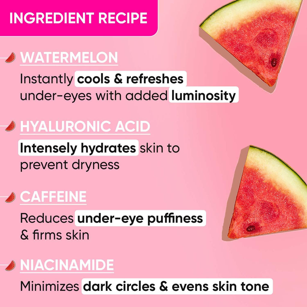 Dot & Key Watermelon Cooling Hydrogel Eye Patches -60 pcs