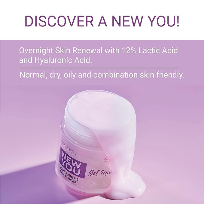Iba Advanced Activs Youth Preserve New You Overnight Skin Renewal Gel Mask - 100 gms