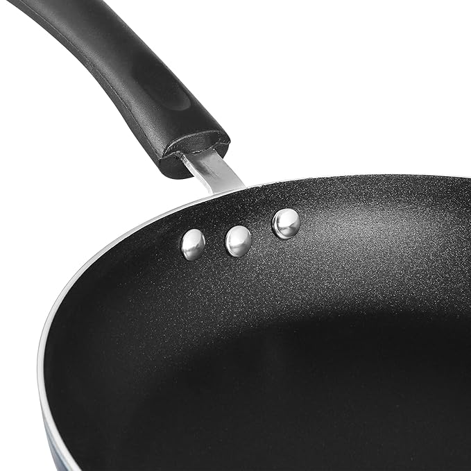 Vinod Zest Aluminium Non Stick Frypan - 20 cm | Skillet Pan | 3 Layer Ceramic Coating | 3 mm Thick