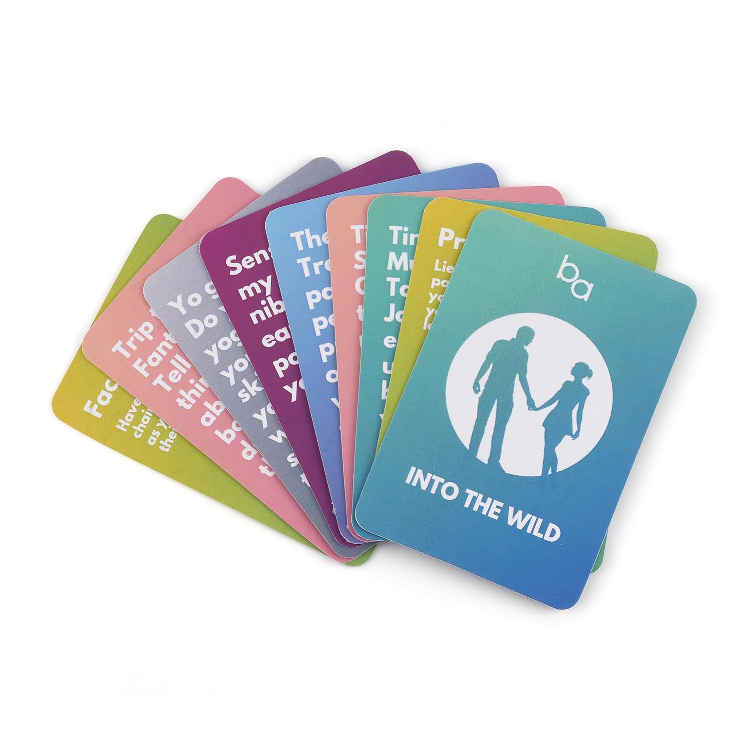 Bloomastra Bloom Dares Card Game for Couples | 24 Cards | 6 Fun Categories Great Conversations & Fun Challenges for Date Night Romantic Gift for Couples (Intermediate)