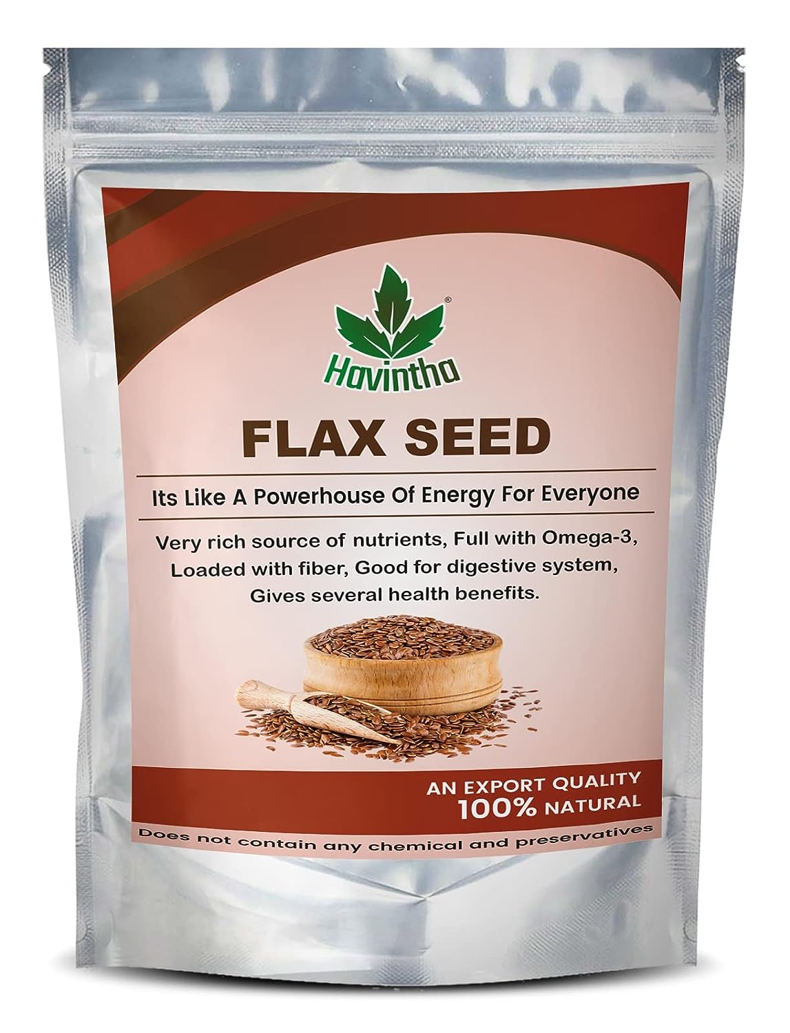 Havintha Natural Sunflower, Pumpkin, Chia, Flax Seeds (Combo Pack) - Each 100 gms