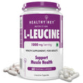 HealthyHey Nutrition L-Leucine 60 Capsules