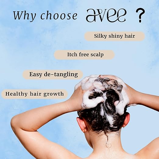 Avee Shampoo For Kids Silky & Shiny Hair Easy Detangling - 50 ml