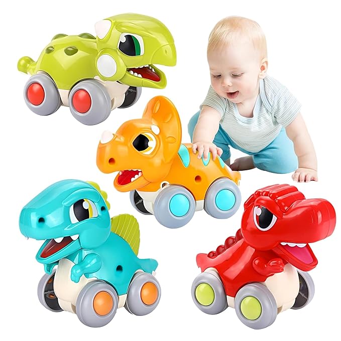 Kidology Dinosaur Cars Set Multicolor