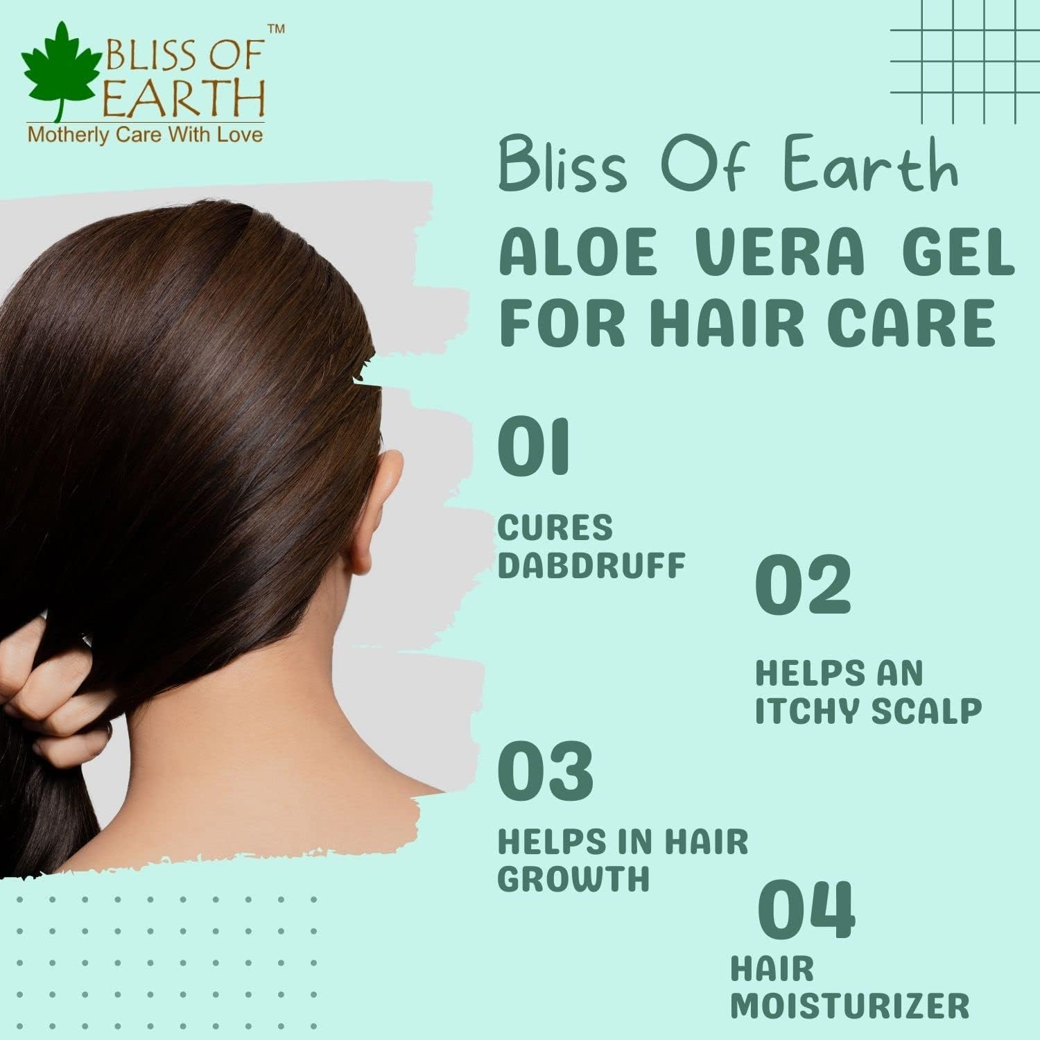 Bliss Of Earth 99% Pure Crystal Clear Aloe Vera Gel For Face Hair Skin Dark Spots, Effective Cooling, Soothing & Hydrating, 100gm