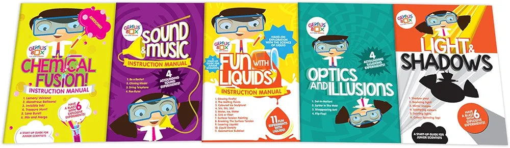 Genius Box Play Some Learning Educational Toy for 5+ Year Age: Science Lab DIY, Activity Kit, Learning Kit, Educational Kit, STEM Toy
