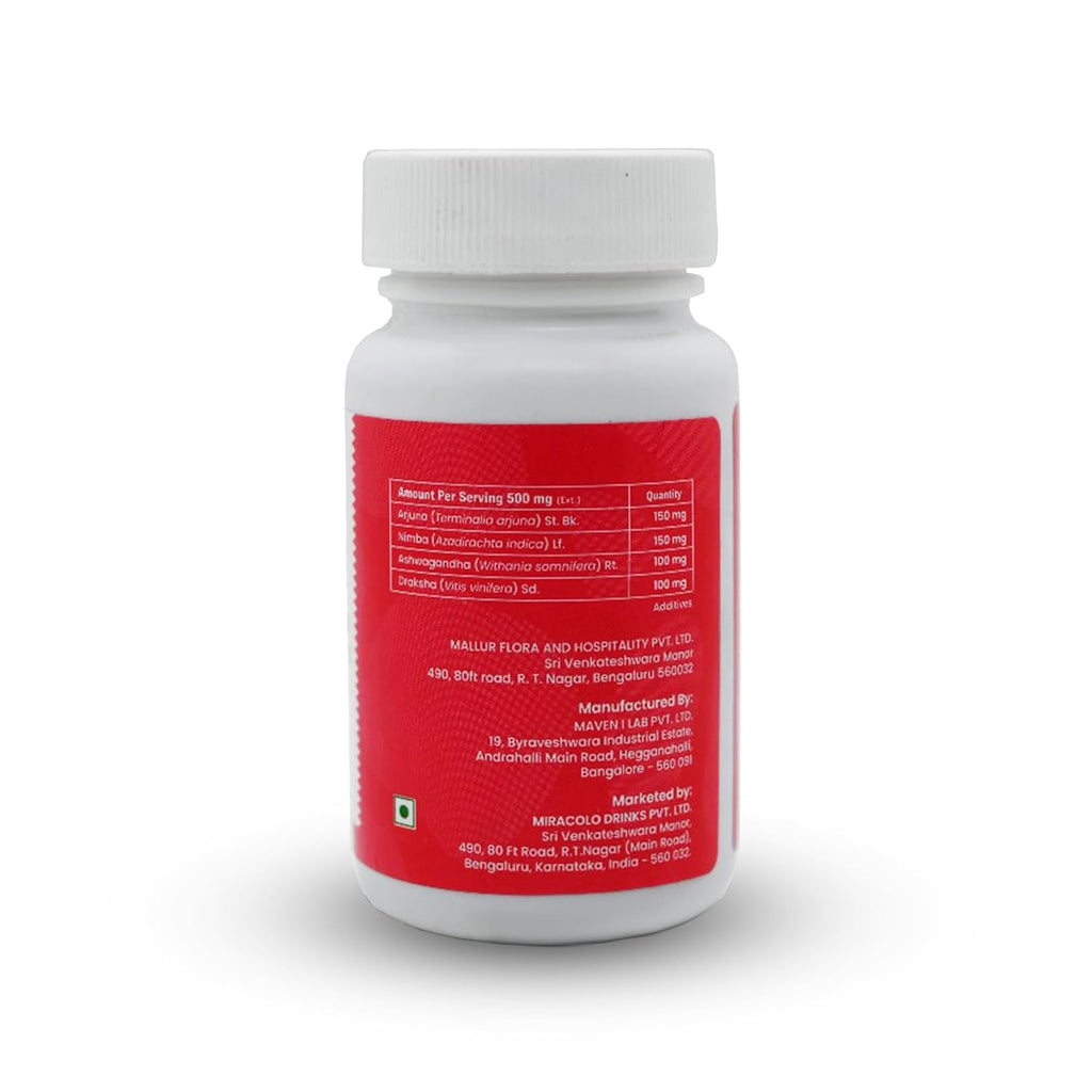 Jeena Sikho Cardio Vascular Support Capsules - 30 Caps