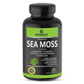 GREENDORSE Irish Sea Moss Vitality Capsules 7 In1 Formula-Gut Cleanse,Immunity,Joint & Thyroid Support-With Spirulina,Turmeric,Bladderwrack,Burdock|Superfood High In 90+ Minerals-60 Veg Capsules