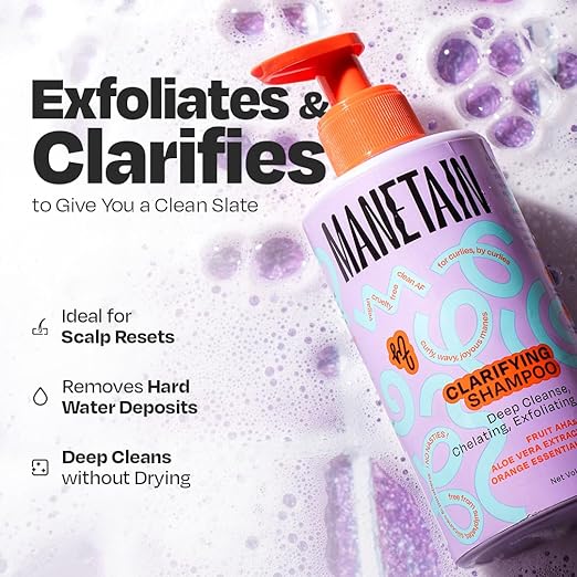 Manetain Clarifying Shampoo for All Hair Types - 236 ml