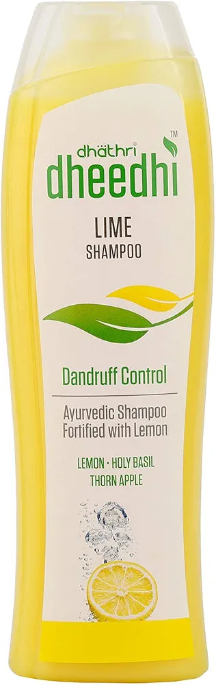 Dhathri Dheedhi Lime Shampoo Anti Dandruff with Itch Control, Vitamin C and B6