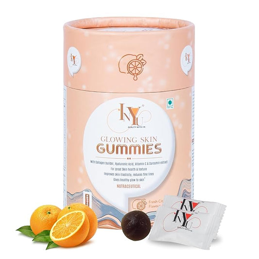 Inyu Glowing Skin Gummies for Women and Men - 30 Gummies