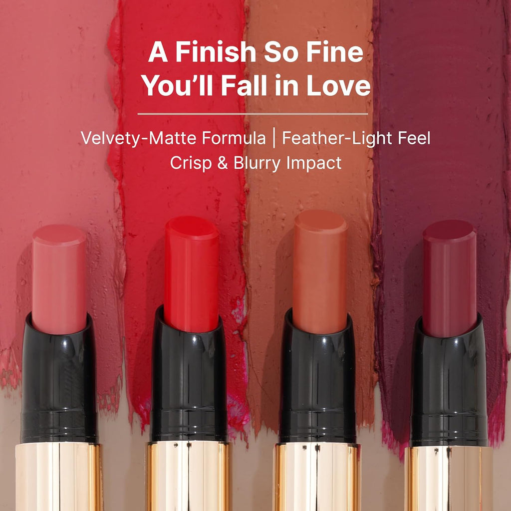 Swiss Beauty Select Here To Stay Lip Crayon | Velvety-Matte Finish | 12-Hour Stay | Enriched With Vitamin E | Retractable Packaging | Smooth Glide | 12 Gorgeous Shades | 2.5g, Shade- 5. French Toast