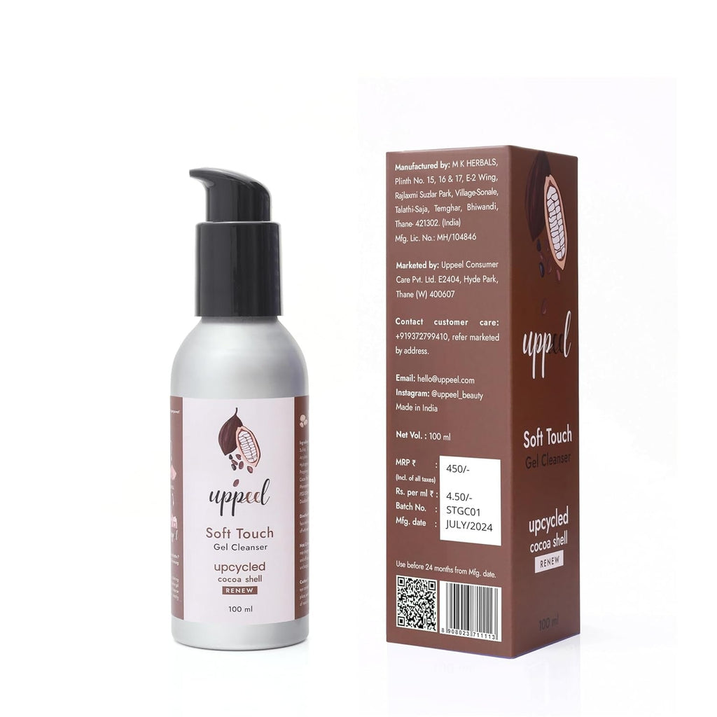 Uppeel Cocoa Soft Touch Gel Cleanser - 100 ml