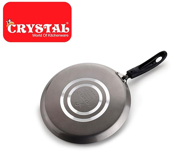 Crystal Classic Series Non Stick Dosa Tawa|Flat Tawa 300 mm - 646 gms