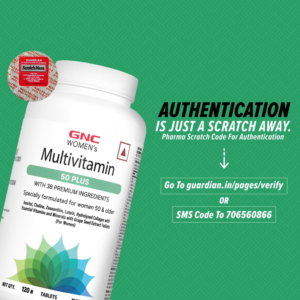 GNC Mega Men 50 Plus Multivitamin | 120 Tablets | 37 Premium Ingredients | Promotes Prostate Health | Boosts Immunity | Protects Heart & Vision | Supports Memory | Formulated In USA