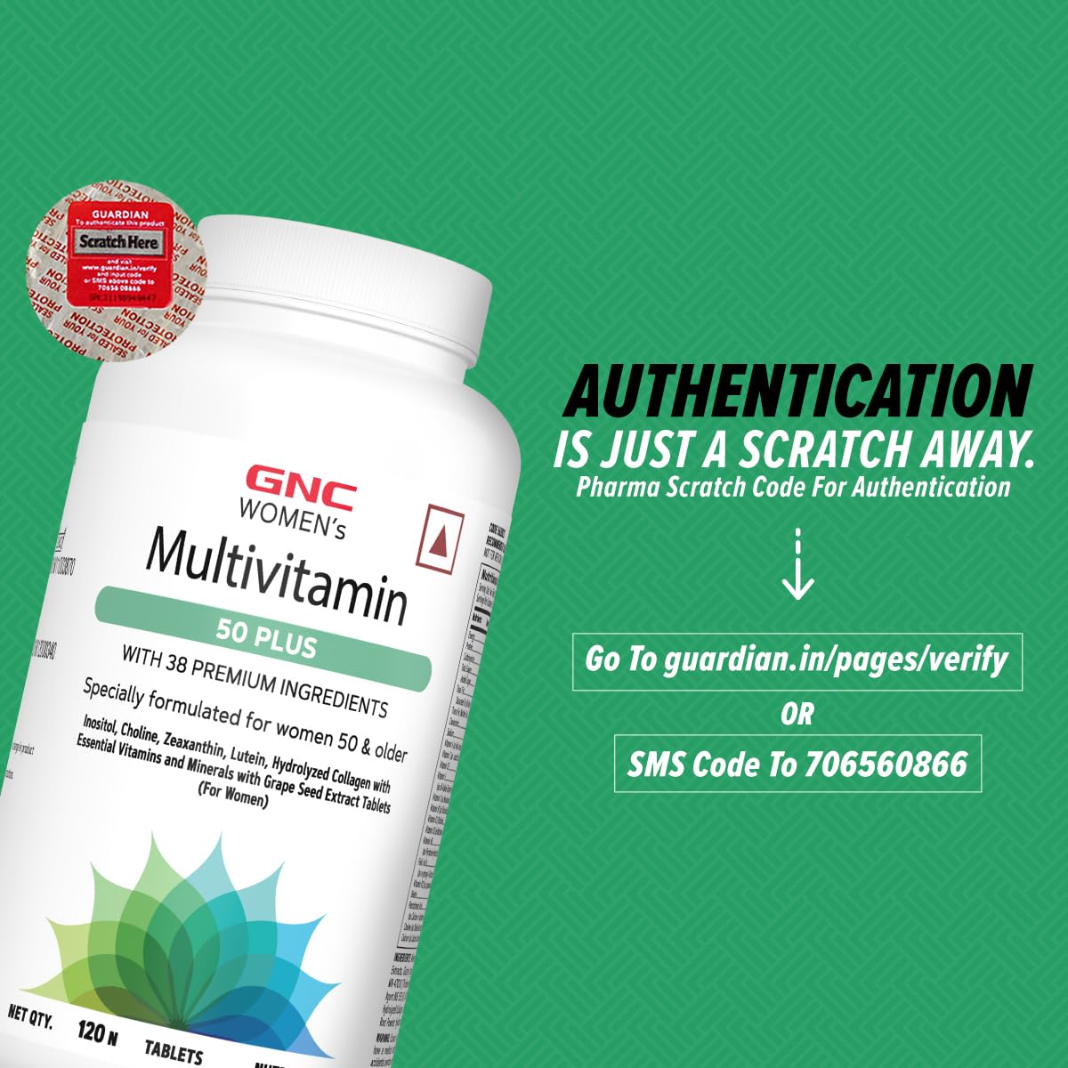 GNC Mega Men 50 Plus Multivitamin | 120 Tablets | 37 Premium Ingredients | Promotes Prostate Health | Boosts Immunity | Protects Heart & Vision | Supports Memory | Formulated In USA