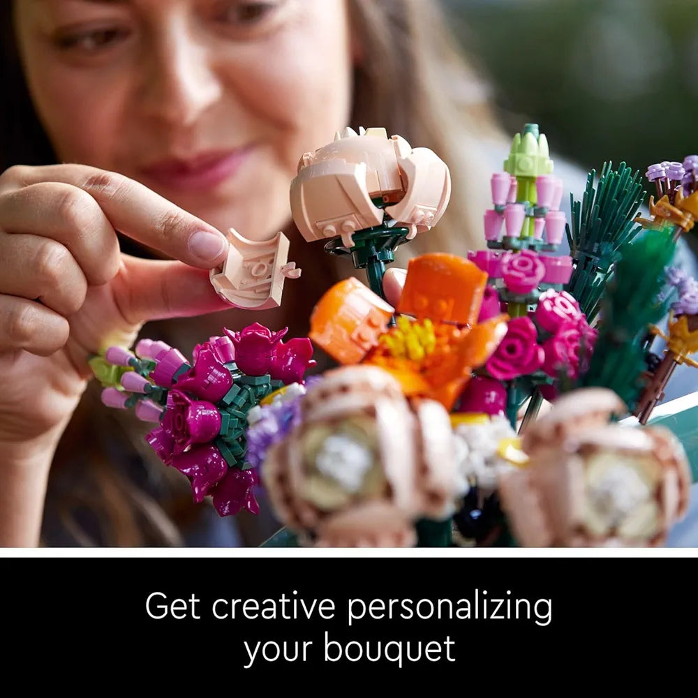 Lego Flower Bouquet 10280 Building Kit A Unique Flower Bouquet Gift and Creative Project for Adults