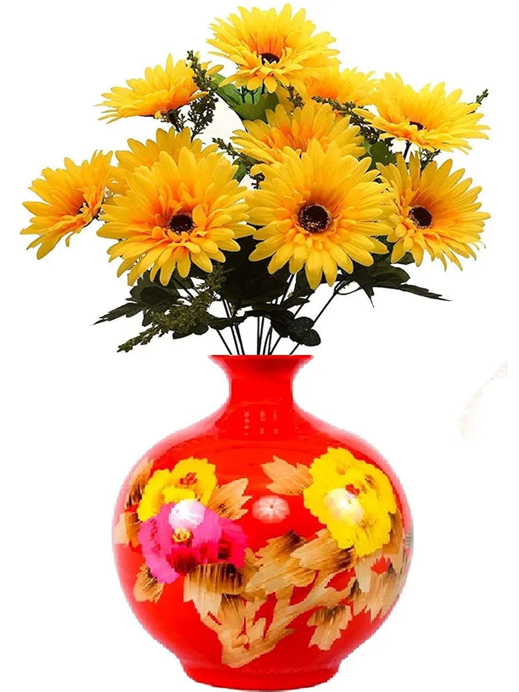 Beautiful Decorative Artificial Garabara Flower Bunches for Home décor
