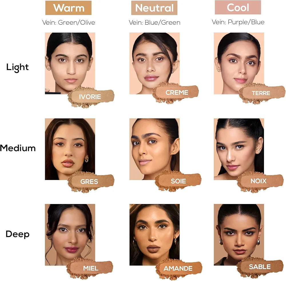Renne PRO HD 3 In 1 Compact Foundation - 9 gms