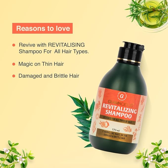 Glamacious Revitalising Shampoo - 170 Ml