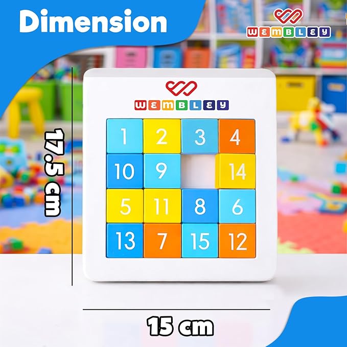 Wembley Number Brain Puzzle Game for Kids Educational Toy