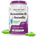 HealthyHey Nutrition Glucosamine HCL + Boswellia - Support Joint Health -60 capsules (Pack of 1)