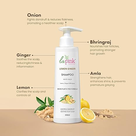 La Pink Lemon Ginger Shampoo - 250 ml