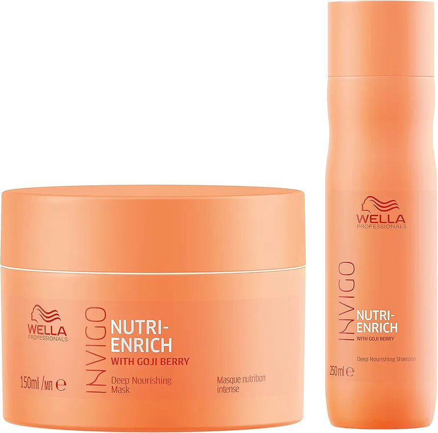 Wella Professionals Invigo Instant Deep Nourishment Shampoo & Hair Mask Combo