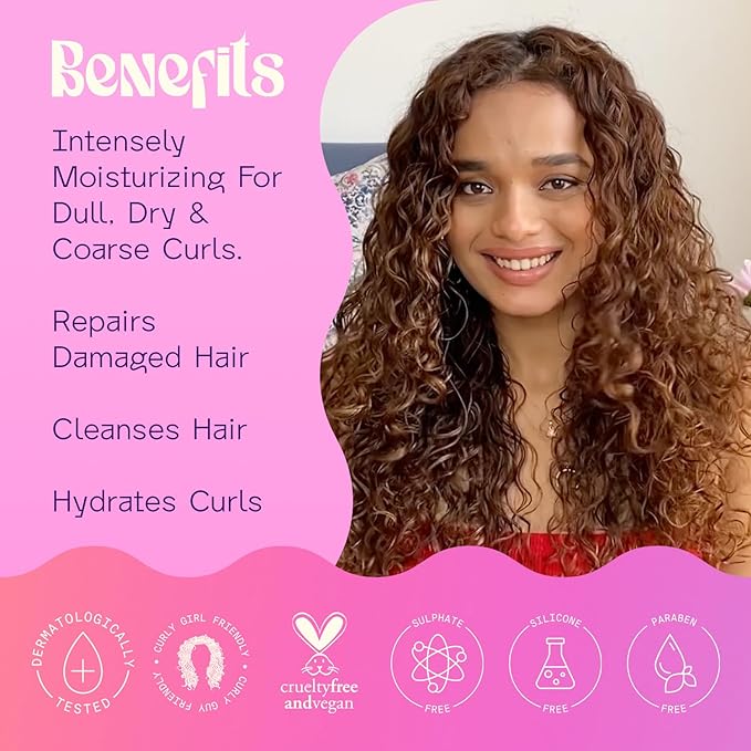 Arata Advanced Curl Care Hair Shampoo - 300 ml