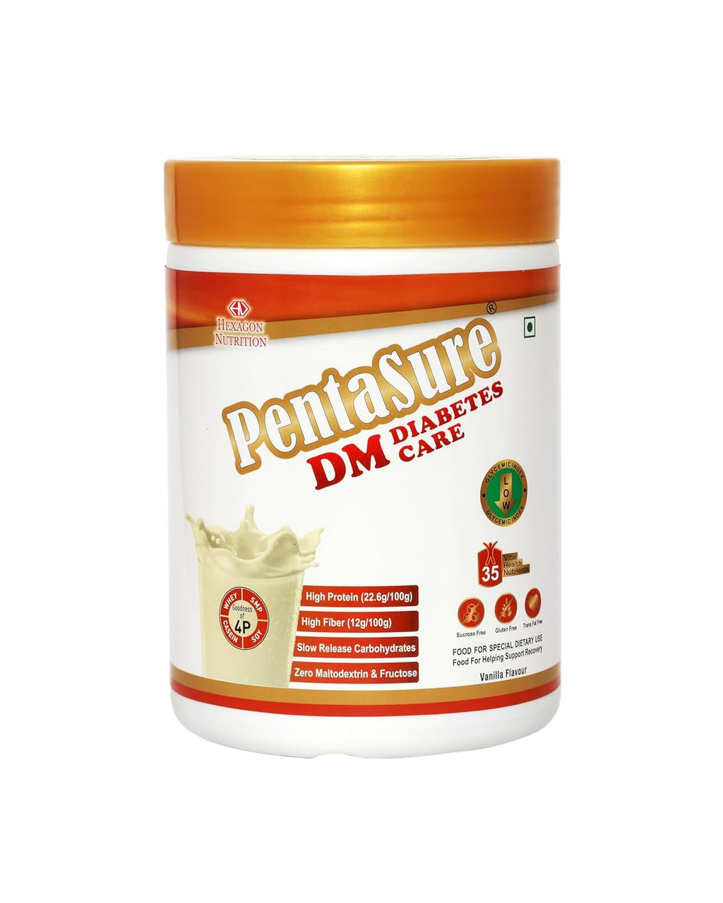 Pentasure Nutritional Supplement Drink Vanilla Flavour - 1000 gms