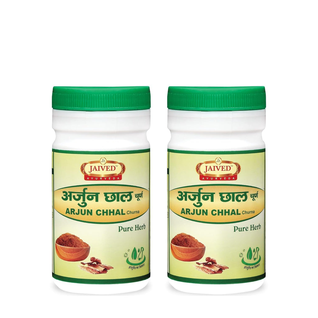 Jaived Ayurveda Arjun Chhal Churna - 100 Gms (Pack of 2)