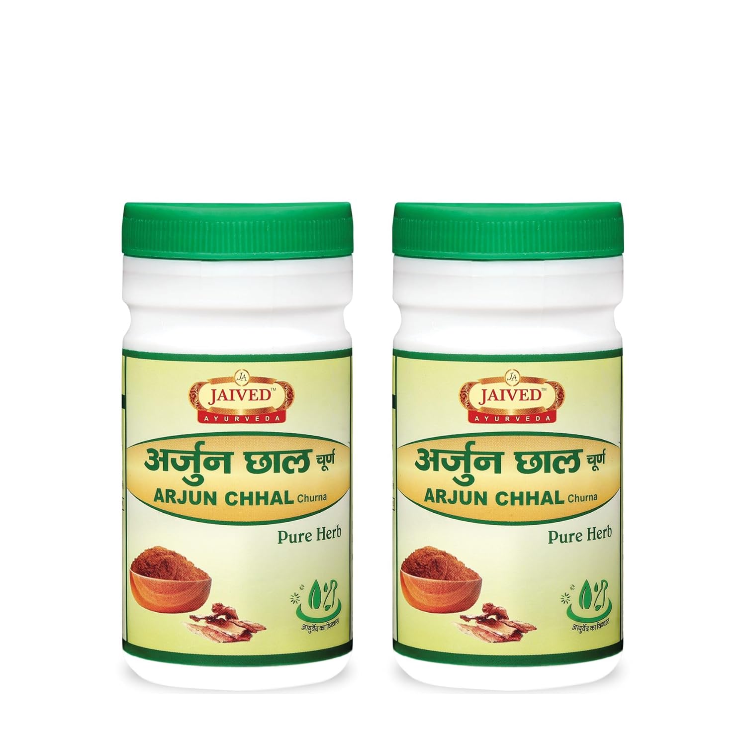 Jaived Ayurveda Arjun Chhal Churna - 100 Gms (Pack of 2)
