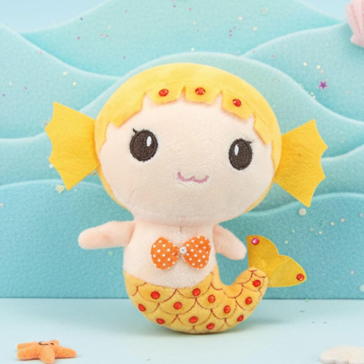 Tickles Mermaid Soft Doll Stuffed Plush Toy for Kids 20 cm