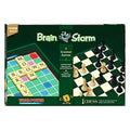Toymate Brain Storm 2-in-1 Board Game Set Chess & Wordpower
