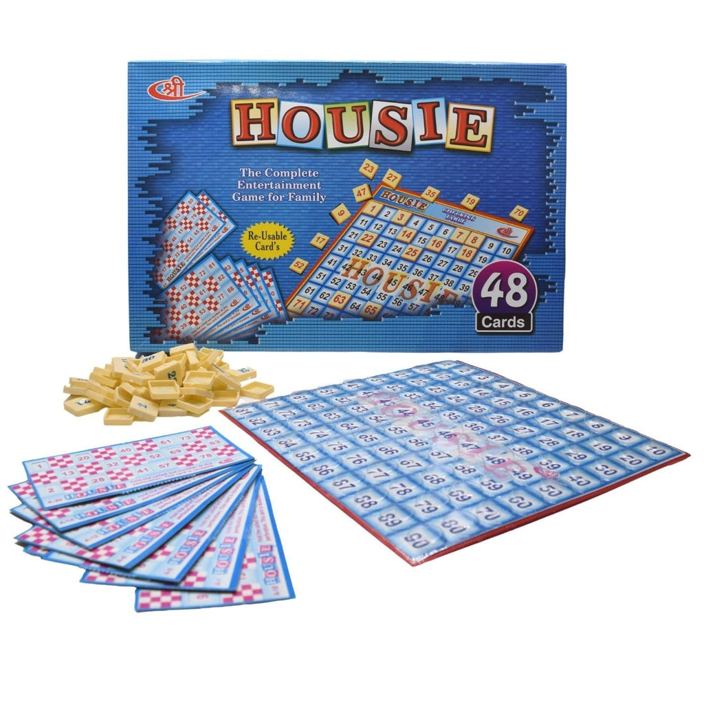 Kids Mandi Tambola Game Set Housie Deluxe Board Game