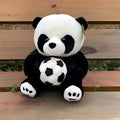 Tickles Panda with Ball Soft Stuffed Plush Animal Toy for Kids Color Black & White 25 cm