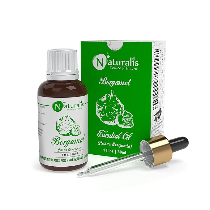 Naturalis Yellow Essence of Nature Bergamot Essential Oil for Insomnia - 30 ml