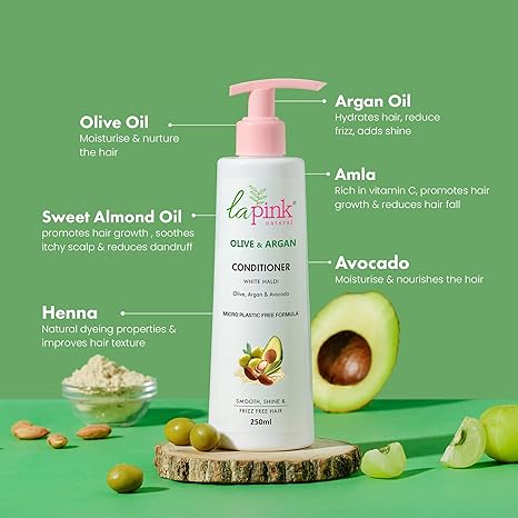 La Pink Olive & Argan Conditioner - 250 ml
