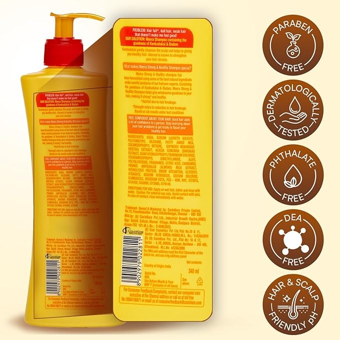Meera Strong & Healthy Shampoo - 650 ml