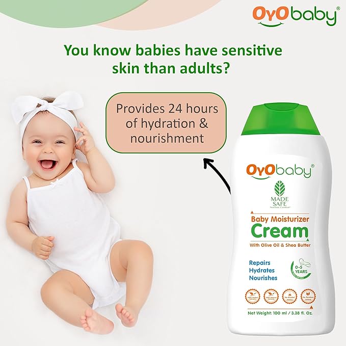 Oyo Baby Moisturizing Face Cream - 100 ml