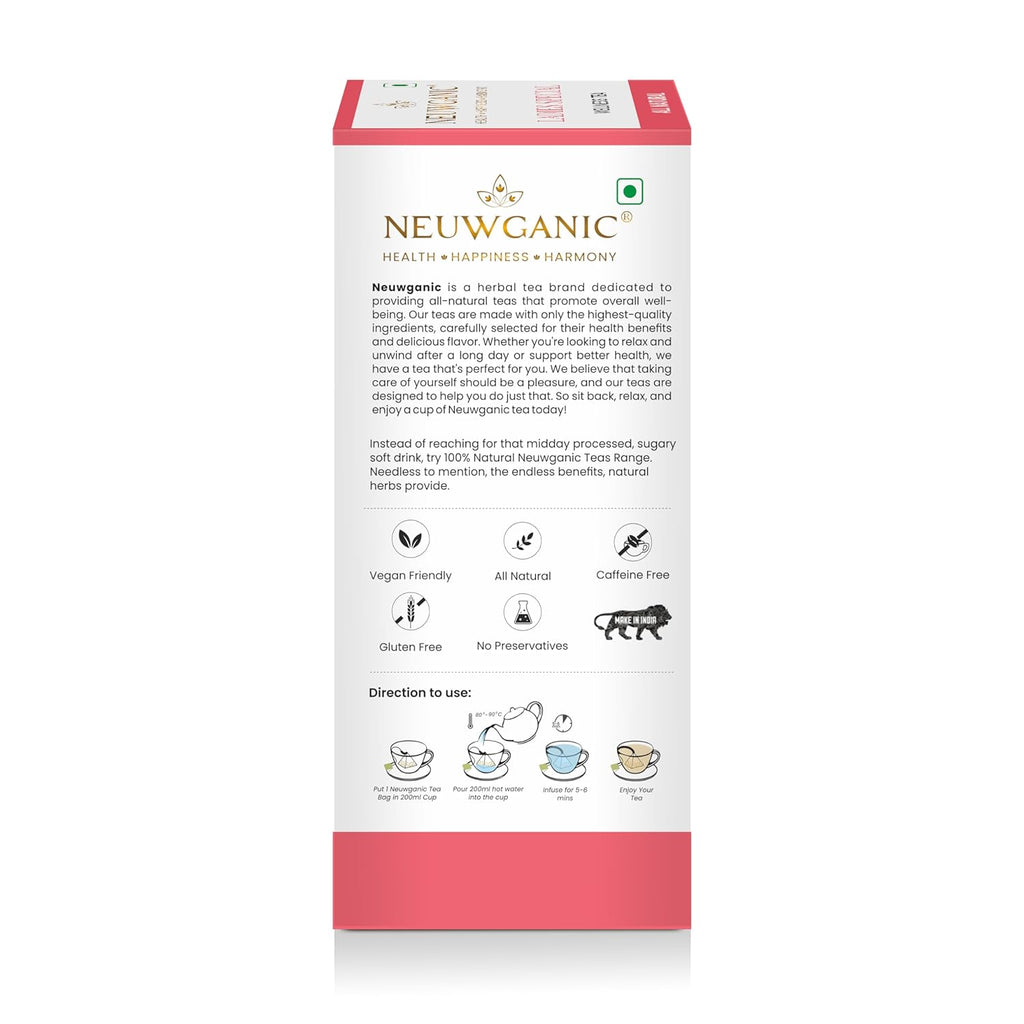 Neuwganic Ladies Special Wellness Tea Bags - 25 Tea Bags