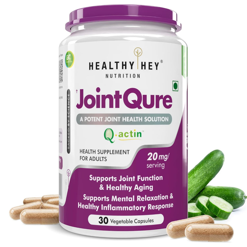HealthyHey Nutrition JointQure - 20 mg per serving - 30 Vegetable Capsules