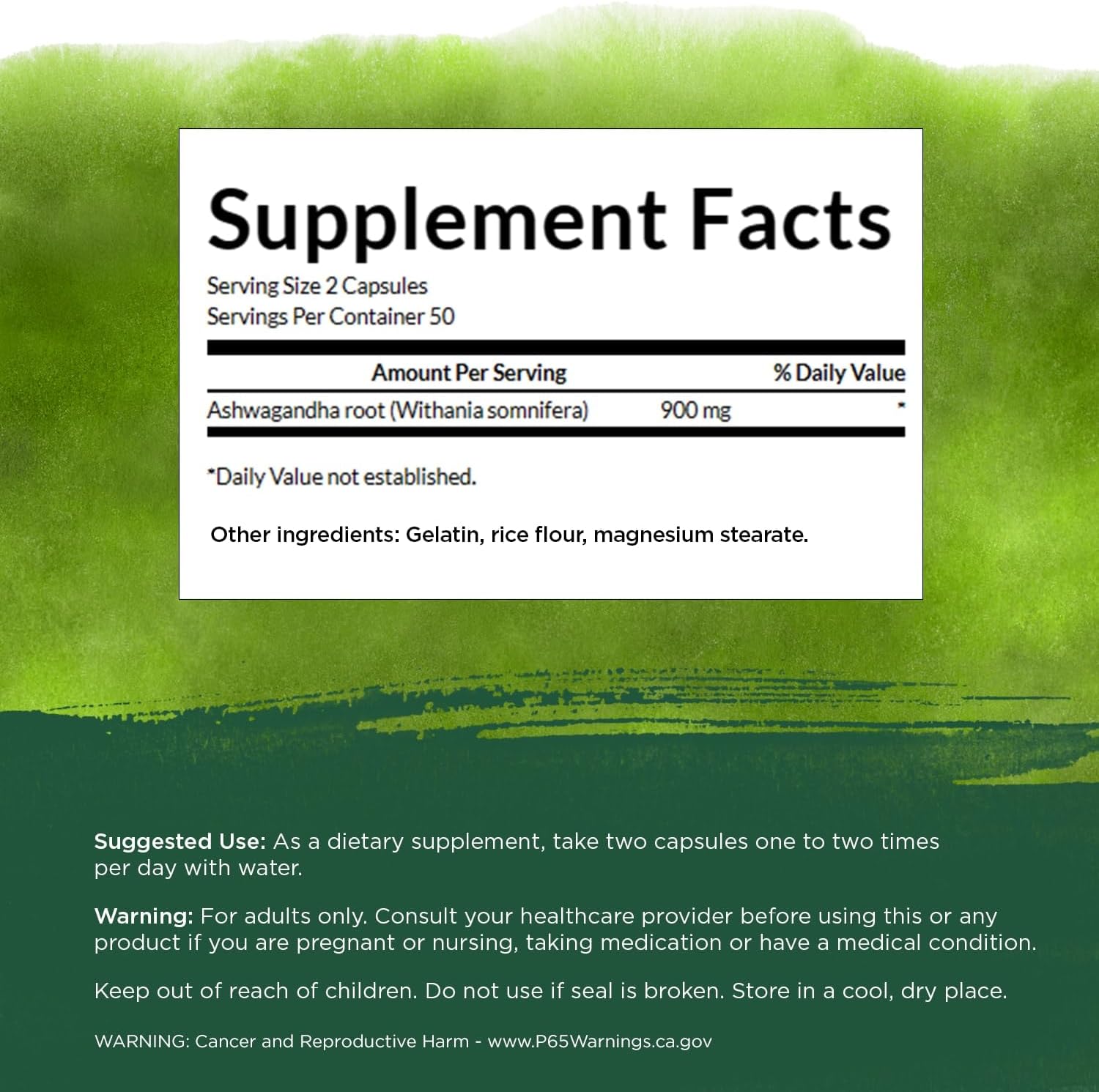 Swanson Full Spectrum Ashwagandha - Natural Stress, Energy, Sleep & Immune Support* - Traditional Ayurvedic Supplement - Gluten-Free & Non-GMO - 100 Vegan Capsules
